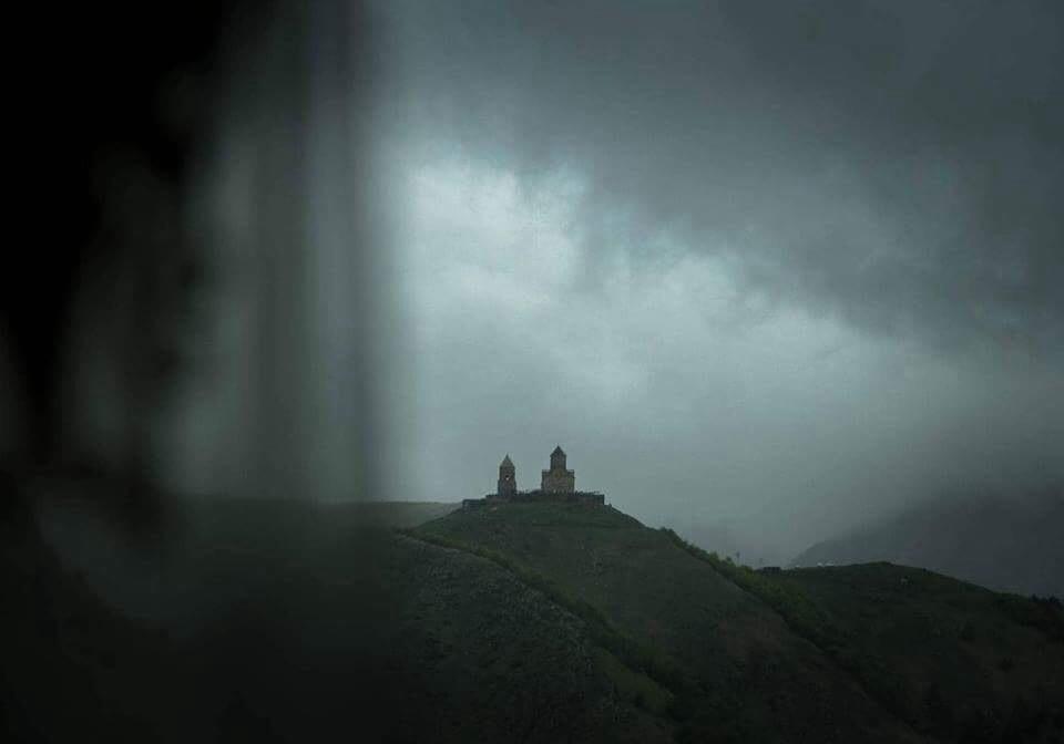 Guest House Elguja Qushashvili Kazbegi Bagian luar foto